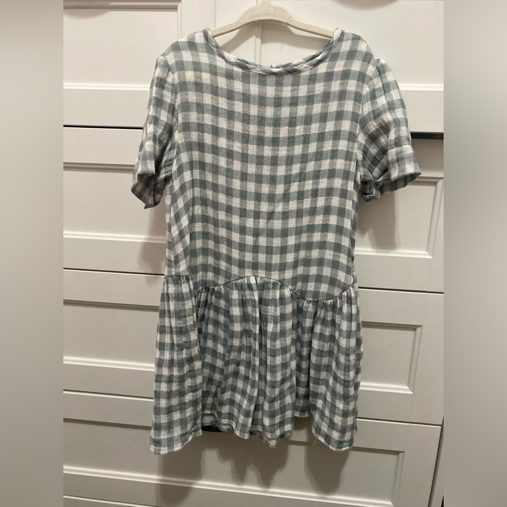 Zara girl gingham dress